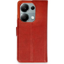 Erbar Xiaomi Redmi Note 13 Pro 4g Kılıf Trend S Plus Kapaklı Kılıf - KIRMIZI-(5796 - M838R801-K75