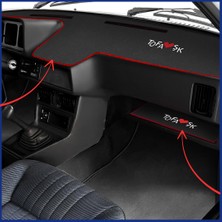 Tusba Market Tofaş Şahin Doğan Kartal Düşük (Alçak) Torpido Koruma Halısı & Alt Sehpa Halısı – Nakışlı Tasarım