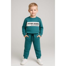 Gigi Giyim Future Legend Baskılı Üç Ip Erkek Çocuk Takım