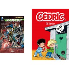 Alfa Yayınları Justice League 3 - Atlantis Tahtı + Cedric 1