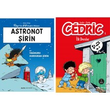 Alfa Yayınları Şirinler 6 - Astronot Şirin: ve Yağmuru Durduran Şirin + Cedric 1