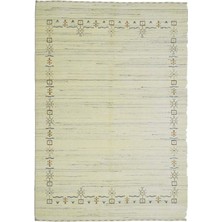 Kilim Co. Lori Krem Renk Kırçıllı Modern El Dokuma Halısı 140X200 cm (2.8 M²)