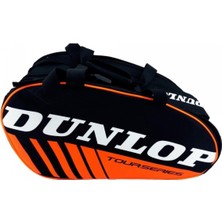 Dunlop Tour Series Padel Raket Çantası Siyah Turuncu