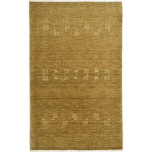 Kilim Co. Lori Vizon Renk Modern Yuvarlak El Dokuma Halısı 90X150 cm (1.35 M²)