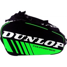 Dunlop Tour Series Padel Raket Çantası Siyah Yeşil