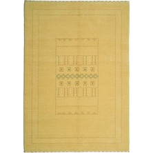 Kilim Co. Lori Bej Renk Modern El Dokuma Halısı 140X200 cm (2.8 M²)