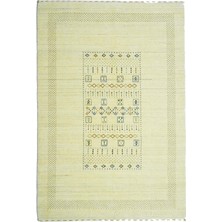 Kilim Co. Lori Krem Renk Kırçıllı Modern El Dokuma Halısı 140X200 cm (2.8 M²)