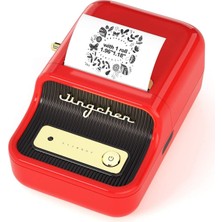 Niimbot B21S Kablosuz Termal Etiket Yazıcı – Kırmızı