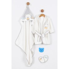 Baby 4'lü Bornoz Seti