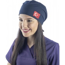 Bone Bayrak Işlemeli - 122 Lacivert