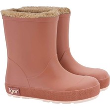 Igor Yogi Dk Borreguito Kürklü Yağmur Çizmesi Teja Kauçuk Su Geçirmez Düz Tabanlı Erkek