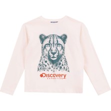 Discovery Expedition Düz Krem Erkek Çocuk T-Shirt D5WB-TST3073
