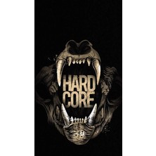 Aydın Garage Hard Core Kapı Direk Kaplama Folyosu Baskılı Sticker Sağ-Sol 2 Adet 22*50 cm