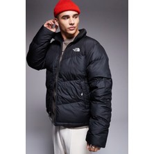 The North Face Saikuru Puffer Jacket Erkek Suitici Sentetik Dolgu Spor Mont Siyah