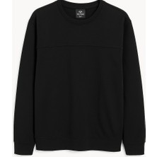 Tommy Life Erkek Battal S-Shirt O Yaka Sweatshirt Erkek Büyük Beden