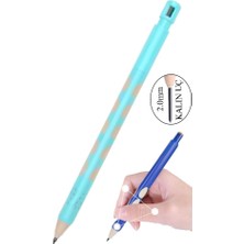 Mikro Kalın Uçlu Versatil Kalem 2.0 mm 1 Adet Kalın Uçlu Başlangıç Kalem 2,0mm Sınav Kalemi 2.0 Mekanik Uçlu Kurşun Kalem