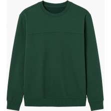 Tommy Life Erkek Battal S-Shirt O Yaka Erkek Büyük Beden Sweatshirt