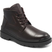 Zeytuk Kahverengi Hakiki Deri Casual Erkek Bot