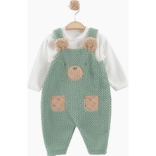 Baby Ayı Nakışlı Bebek Tulumu