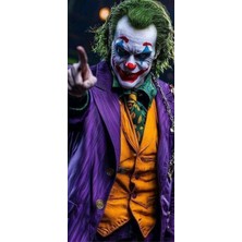 Aydın Garage Joker Kapı Direk Kaplama Folyosu Baskılı Sticker Sağ-Sol 2 Adet 22*50 cm