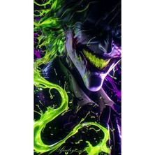 Aydın Garage Joker Kapı Direk Kaplama Folyosu Baskılı Sticker Sağ-Sol 2 Adet 22*50 cm