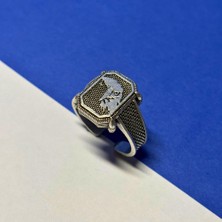 Begondio Özel Tasarım Maskülen Ayarlanabilir Erkek Yüzük