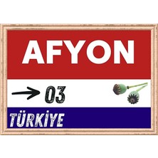 Özcan Tasarım Afyon Tablo - Retro Tablo