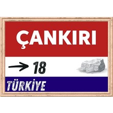 Özcan Tasarım Çankırı Tablo - Retro Tablo