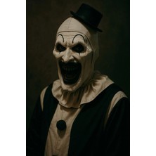 Aydın Garage Palyaço Art Kapı Direk Kaplama Folyosu Baskılı Sticker Sağ-Sol 2 Adet 22*50 cm