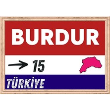 Özcan Tasarım Burdur Tablo - Retro Tablo