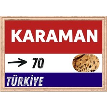Özcan Tasarım Karaman Tablo - Retro Tablo