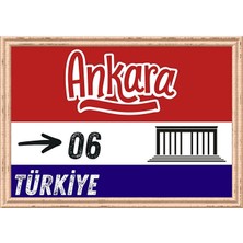 Özcan Tasarım Ankara Tablo - Retro Tablo