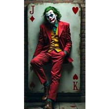 Aydın Garage Joker Kapı Direk Kaplama Folyosu Baskılı Sticker Sağ-Sol 2 Adet 22*50 cm