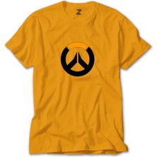 Overwatch Logo Sarı Tişört Liyada
