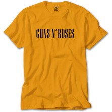 Guns N Roses Logo Sarı Tişört Liyada