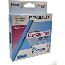 Kendo Legend X8 150M Ice Blue Örgü İp 0,08 mm
