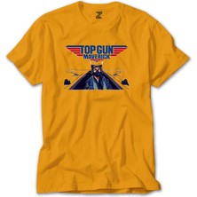 Top Gun Fly Sarı Tişört Liyada