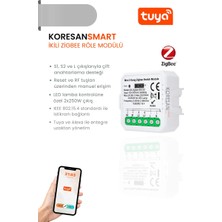 Koresan Tuya Mini Ikili Zigbee Röle Anahtar Modülü + Rf Alıcılı