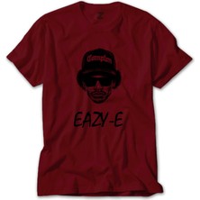 Eazy E Face Kırmızı Tişört Liyada