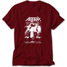 Anthrax Among The Living Kırmızı Tişört Liyada
