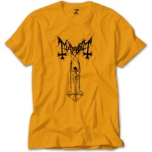Mayhem T Cross Sarı Tişört Liyada