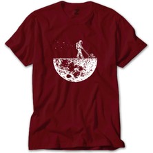 Moon Life Kırmızı Tişört Liyada