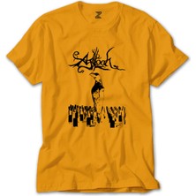 Agalloch Crown Sarı Tişört Liyada