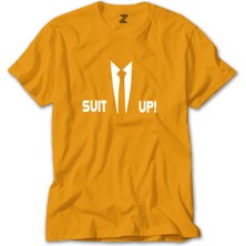 How I Met Your Mother Suit Up Sarı Tişört Liyada
