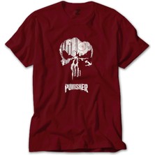 Punisher Confident Kırmızı Tişört Liyada