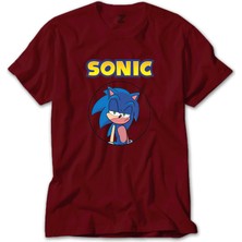 Sonic Cartoon Kırmızı Tişört Liyada