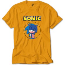 Sonic Cartoon Sarı Tişört Liyada