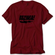 Bazinga Ligthing Kırmızı Tişört Liyada