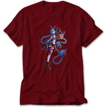 Jinx Crazy Kırmızı Tişört Liyada