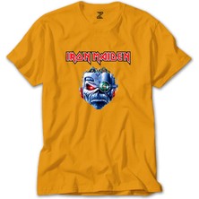 Iron Maiden Bionic Sarı Tişört Liyada